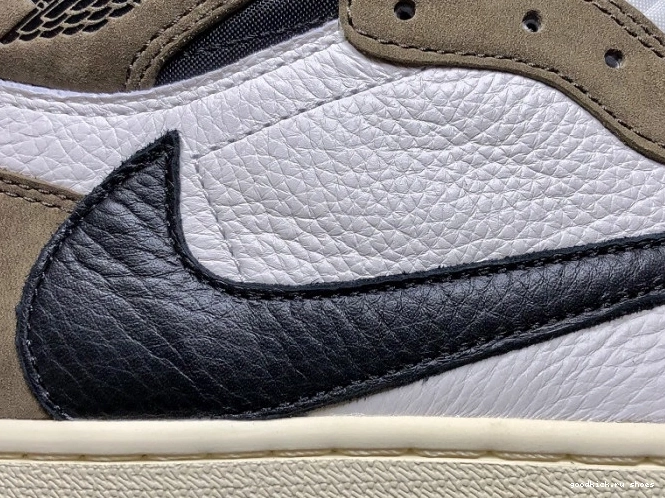 Rep 1 'Mocha' High 100 OG Air - x Retro CD4487 Jordan Scott Travis 0720